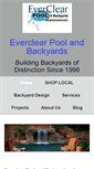 Mobile Screenshot of everclearbackyards.com